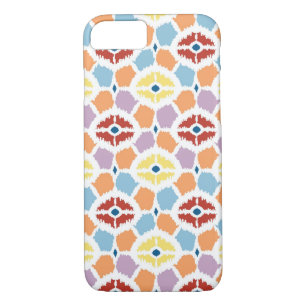 Coque Case-Mate Pour iPhone Diamants colorés ikat géométrique