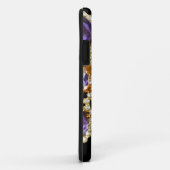 Coques Case-Mate iPhone Diamants d'améthyste violet Emeralds bijoux (Dos/Droite)