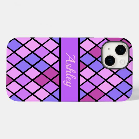 Coques Case-Mate iPhone Diamants de bijoux (Verso (horizontal))