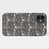 Coques Case-Mate iPhone Diamants noirs (Dos (Horizontal))
