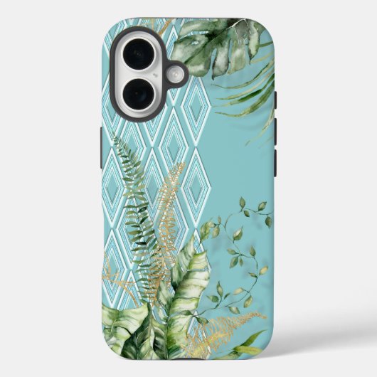 Coques Case-Mate iPhone Diamants tropicaux (Verso)