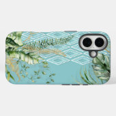 Coques Case-Mate iPhone Diamants tropicaux (Verso (horizontal))