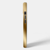 Coques Case-Mate iPhone Diamond Bling Gold Metal Personalized Script (Verso / Gauche)