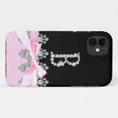 Coques Case-Mate iPhone Diamond Delilah Initial :B (Dos (Horizontal))