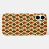 Coques Case-Mate iPhone DIAMONDES Géométriques rouges Géométriques (Verso (horizontal))