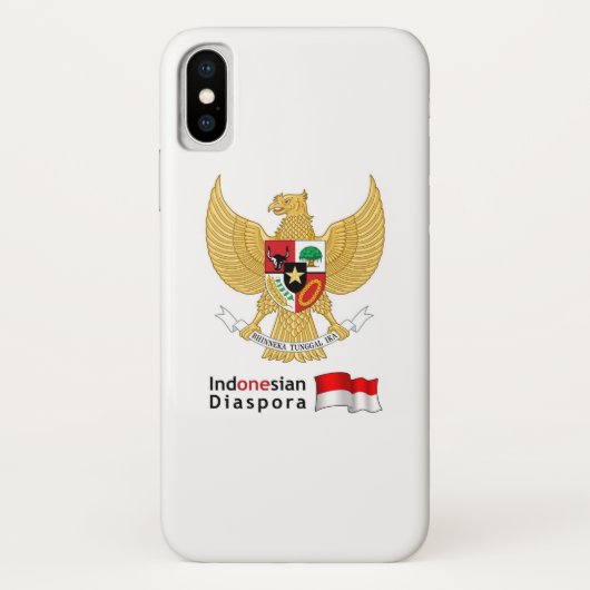 Coques Case-Mate iPhone Diaspora indonésienne (Dos)