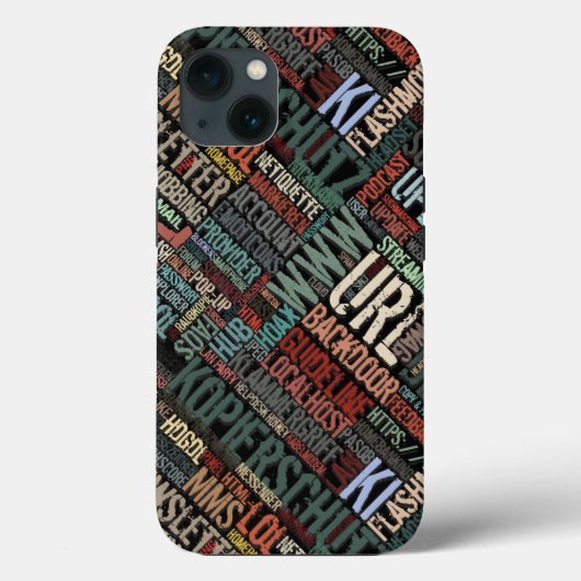 Coques Case-Mate iPhone Dictionnaire informatique en couleurs (Verso)