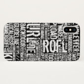 Coques Case-Mate iPhone Dictionnaire informatique monochrome (Dos (Horizontal))