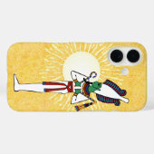 Coques Case-Mate iPhone Dieu égyptien antique Osiris (Verso (horizontal))