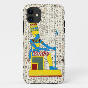 Case-Mate iPhone Case Dieu égyptien antique Osiris Hiéroglyphes Design