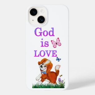 Coque Pour iPhone 14 Dieu est amour