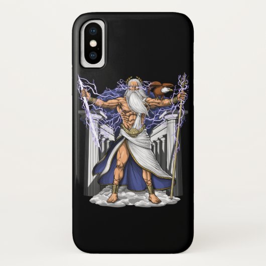 Coques Case-Mate iPhone Dieu grec Zeus (Dos)