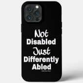 Coques Case-Mate iPhone Différent Abled (Verso)