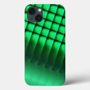 Case-Mate iPhone Case Different green, shapes with luminous illusion