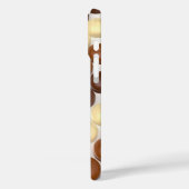 Coques Case-Mate iPhone Différents marshmallows enrobés de chocolat (Verso / Gauche)