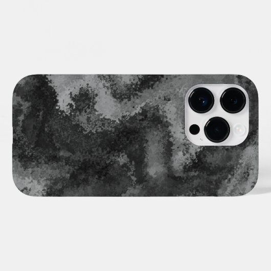 Coques Case-Mate iPhone Diffusion gris Abstraite (Verso (horizontal))