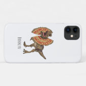 Coques Case-Mate iPhone Dilophosaurus dessin animé (Dos (Horizontal))