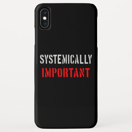 Coques Case-Mate iPhone D'importance systémique (Dos)