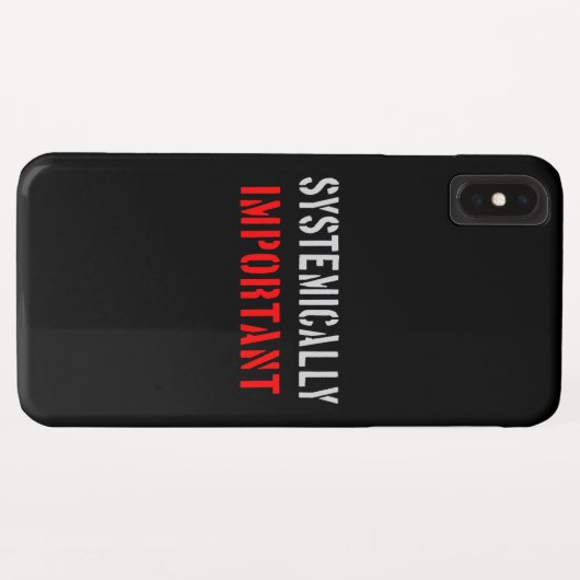 Coques Case-Mate iPhone D'importance systémique (Dos (Horizontal))
