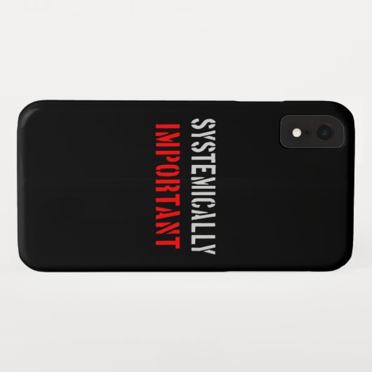 Coques Case-Mate iPhone D'importance systémique (Dos (Horizontal))