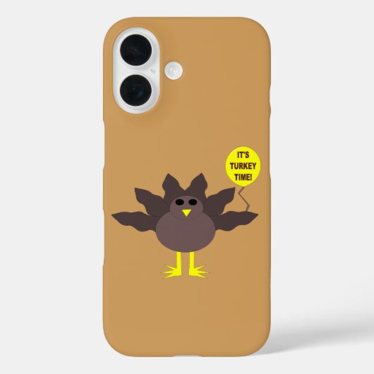 Coques Case-Mate iPhone Dinde temps de Thanksgiving (Verso)