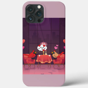 Case-Mate iPhone Case Dîner des oiseaux cardinaux du Nord Date