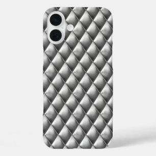 Coques iPhone 16 Plus Diner Style Chrome Harlequin Motif