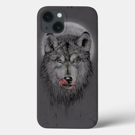 Coques Case-Mate iPhone Dinner time (dark version) (Verso)