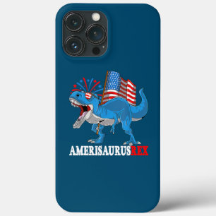 Case-Mate iPhone Case Dinosaur 4 juillet Enfants Garçons Hommes Amerisau