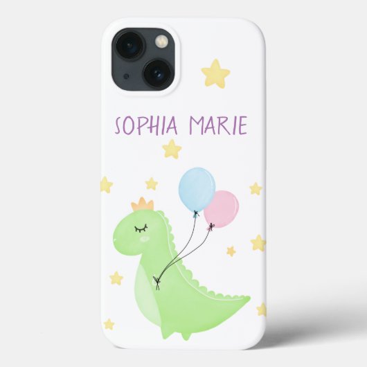 Coques Case-Mate iPhone Dinosaure à ballons (Verso)