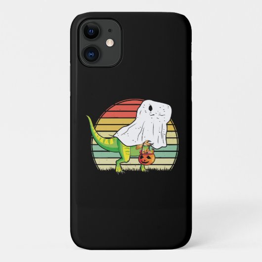 Coques Case-Mate iPhone Dinosaure fantôme drôle Halloween (Dos)