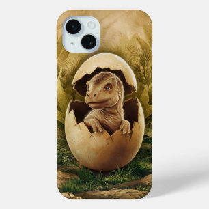 Coque iPhone 15 Mini Dinosaure nouveau-né