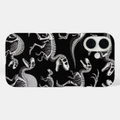 Coques Case-Mate iPhone Dinosaure Skeletons Fossiles Bons Blancs (Verso (horizontal))