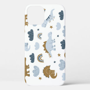 Case-Mate iPhone Case dinosaures scandinaves, étoiles, arc-en-ciel illus