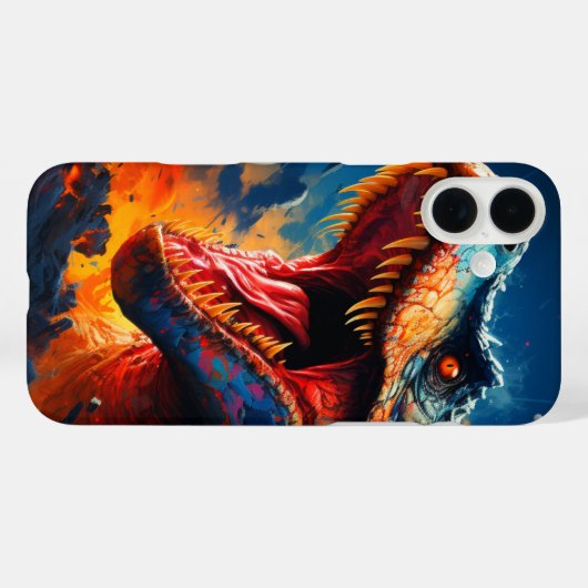 Coques Case-Mate iPhone Dinosoaur (Verso (horizontal))