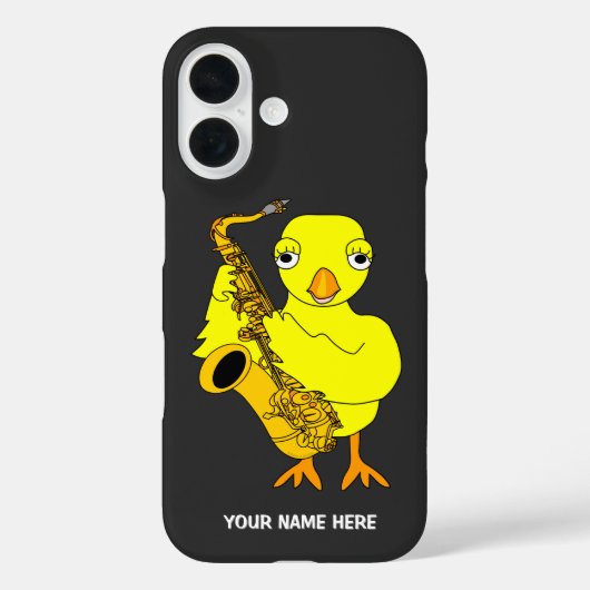 Coques Case-Mate iPhone Diplôme de poussin saxophone (Verso)