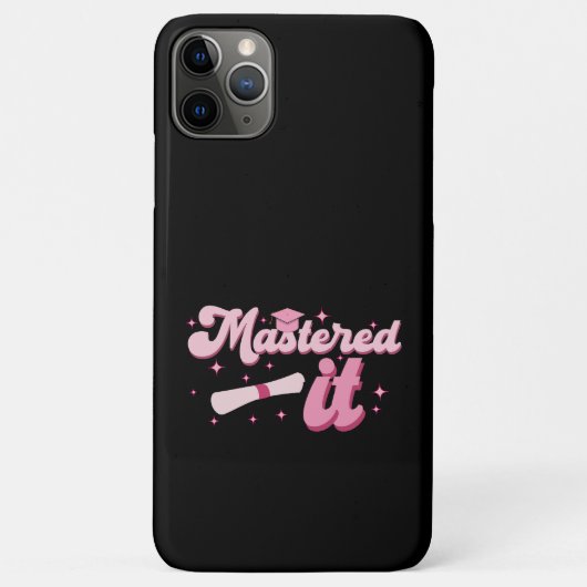 Coques Case-Mate iPhone Diplômé Maîtrise Diplômé MBA Diplômé (Dos)