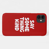 Coques Case-Mate iPhone Dire quelque chose d'un genre (Dos (Horizontal))