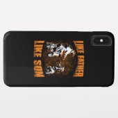 Coques Case-Mate iPhone Dirt Vélo Papa FD Noir (Dos (Horizontal))