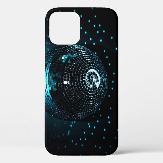 Coques Case-Mate iPhone Disco Ball Glare, Arrière - plan de discothèque. (Verso)
