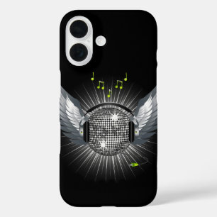 Coques iPhone 16 Disco Ball Wings