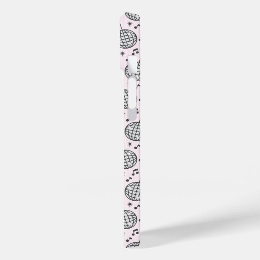 Coques Case-Mate iPhone Disco Balls et notes musicales (Verso / Gauche)