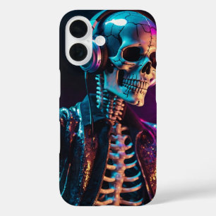Coques iPhone 16 Disco Skeleton