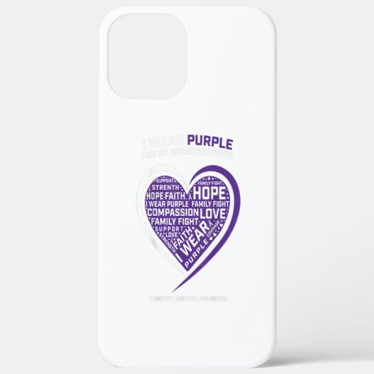 Coques Case-Mate iPhone Disease Granddaughter Hodgkins Lymphoma (Verso)