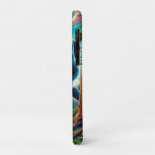 Coques Case-Mate iPhone Disk Golf Bigfoot dans les bois (Dos/Gauche)