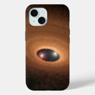 Coque Pour iPhone 15 Disque D'Étoiles De Matériel Dusty