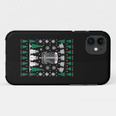 Coques Case-Mate iPhone Disque Golf Vilain Sweat de Noël cadeaux de pyjama (Dos (Horizontal))