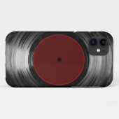 Coques Case-Mate iPhone disque vinyle (Dos (Horizontal))