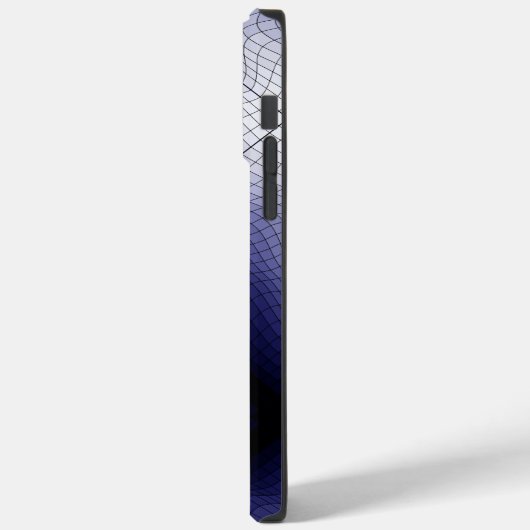 Coques Case-Mate iPhone Distorsion filaire.C01.GBluex4 (Verso / Gauche)