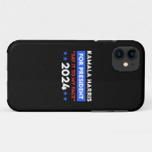 Coques Case-Mate iPhone Dites-Le À Mon Visage Kamala Harris Pour Président (Dos (Horizontal))